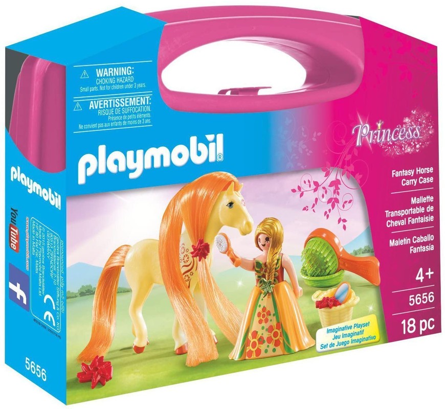 Playmobil Cheval Fantaisie 5656 la mallette de jeu pour s'amuser en voyage et vacances