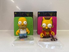 Homer + Devil Flanders • Series 1 • Set of 2 • Kidrobot x The Simpsons