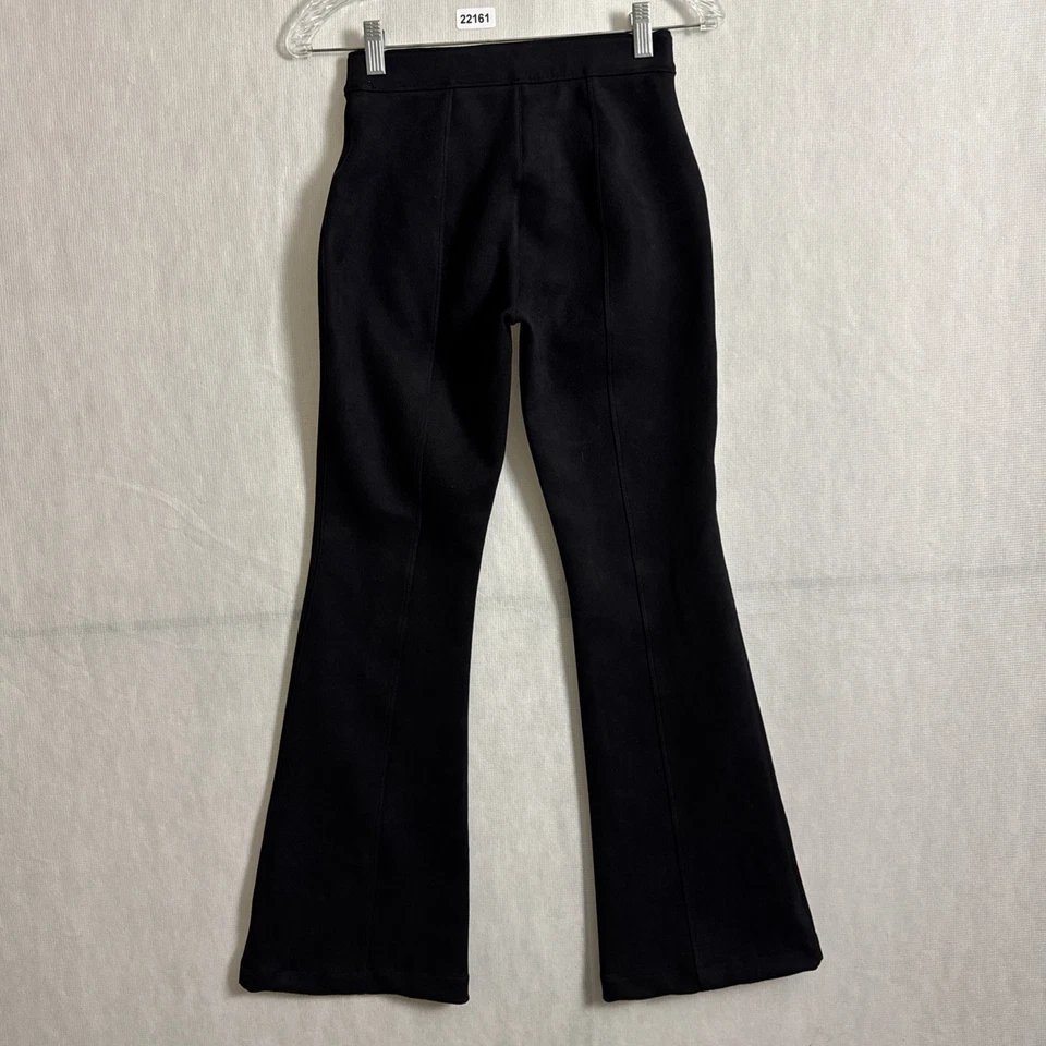 Spanx Women's Size XS Petite Faux Suede Pull On High Rise Flare Pants - Image 2 of 4