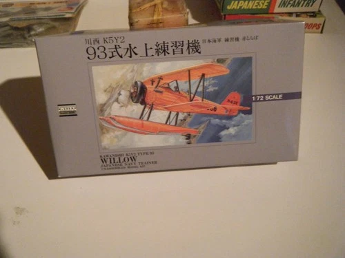 SEALED CLASSIC 1995 ARIL 1/72 WW II IJN YOKOSUKA K5Y2 -94 " WILLOW " Seaplane