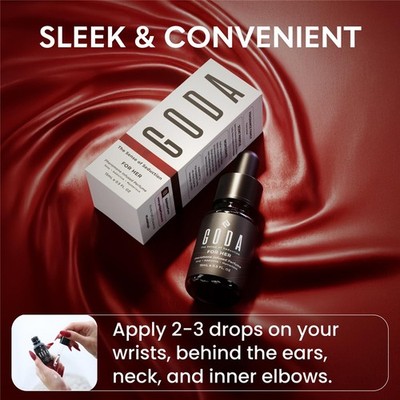 GODA For Her Pheromone Perfume For Women Long-Lasting with Jasmine