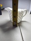 Vtg. Fenton Star  Crimped Edge Hobnail Milk Glass Cream & Sugar Set 1955-1956 — photo 2