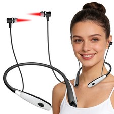 Red Light Ear and Nose Care Device with Silicone Tips