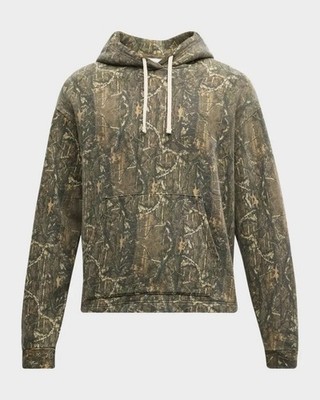 John Elliott Men's Skeptic Tree Camo Hoodie Size 3 Large