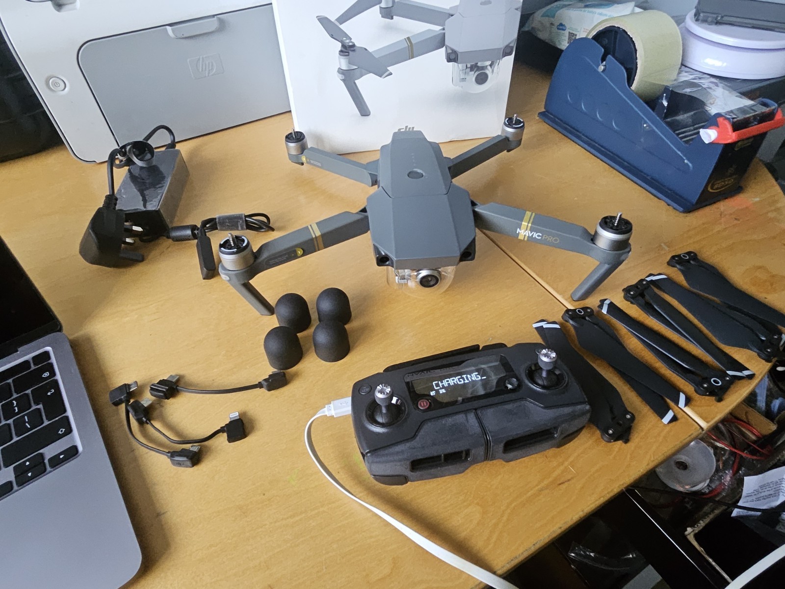 DJI Mavic Pro Drone With 4K HD Camera - Gray (Spares Or Repairs)