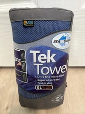 Sea to Summit Tek Towel XL (75x150 cm 30x60"). New in Package Blue