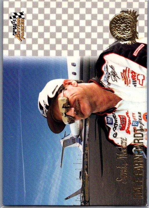 1996 Action Packed Credentials #57 Dale Earnhardt