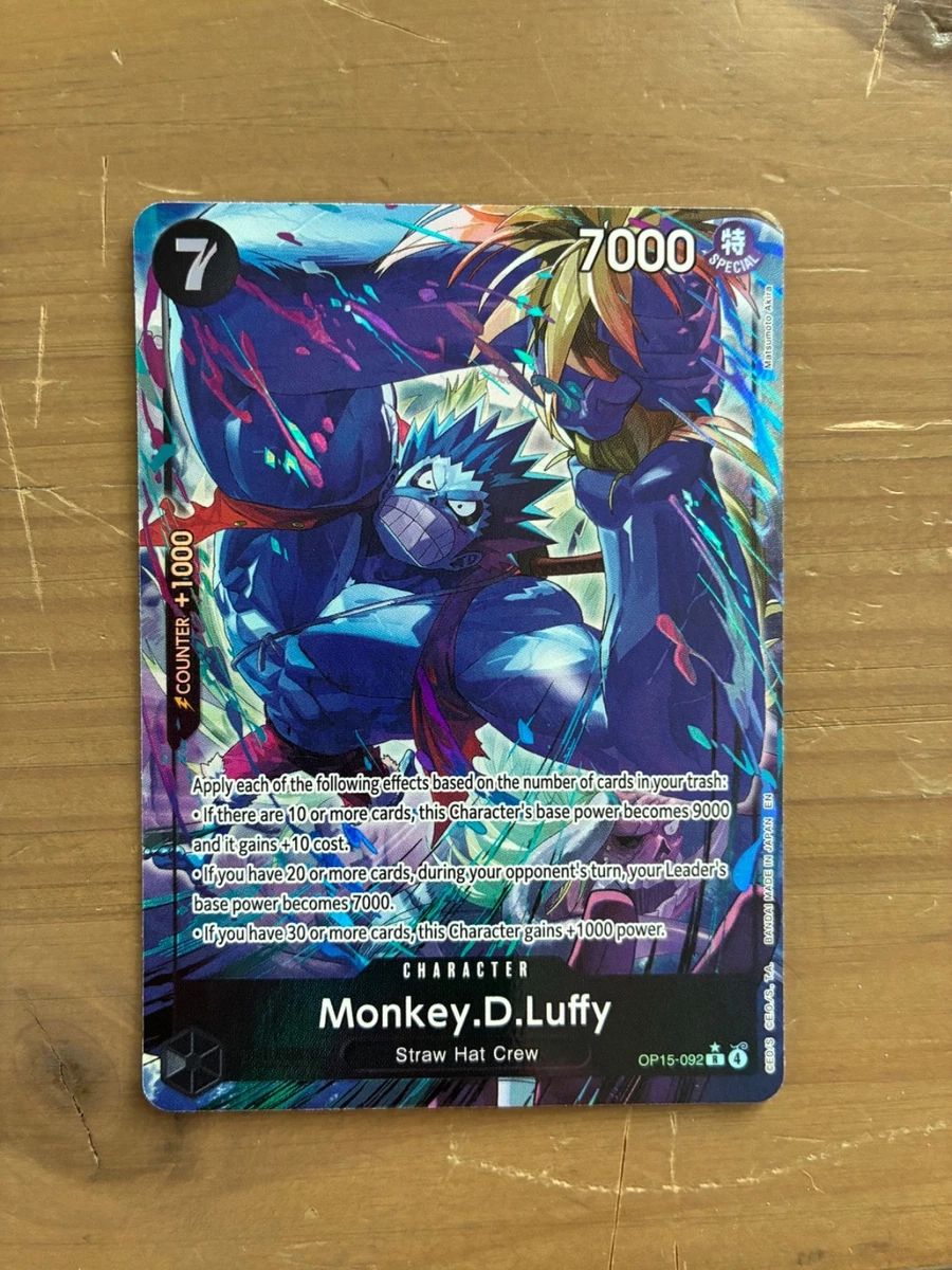 Monkey.D.Luffy OP15-092 Adventure on Kami's Island for sale | eBay