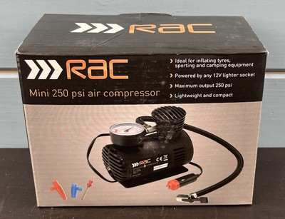 #ad #ad RAC Mini 250Psi Air Compressor New But Opened Box GBP 14.33