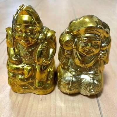 Sacred Tools Two Lucky Gods Ebisu Daikoku Good Luck Blessing Business Prosperity