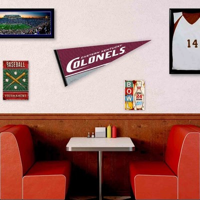 EKU Colonels Felt Pennant | Official Eastern Kentucky University 12x30 Inch College Banner | Wall Decor For Fans & Alumni
