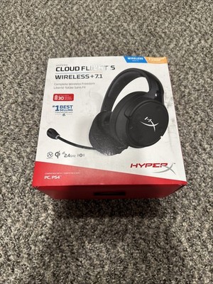 HyperX Cloud Flight S Wireless Gaming Headset Black for sale