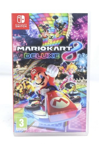 Mario Kart 8 Deluxe (2017)  — Nintendo Switch — USA Game/UK Packaging — Tested