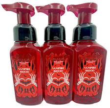 Bath Body Works Vampire Blood Foaming Hand Soap 8.75 Oz x3