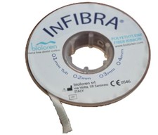 Dental Glass Fiber Splint 2mm impregnated Light Cure Bioloren InFibra Fiber