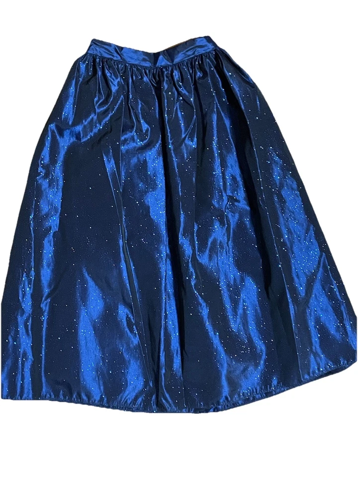 Jessica McClintock 2 Pc Dress Velvet Tank Ballerina high Rise Skirt Y2K 8 Formal - Image 3 of 4