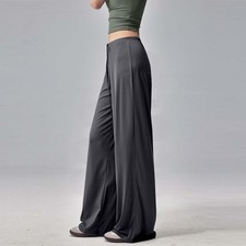 Women High Waist Yoga Pants Flare Wide Leg  Trousers Gym leggings Workout Pants