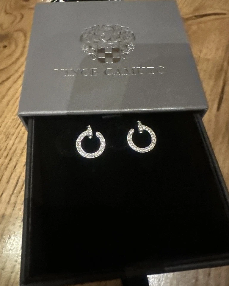 Vince Camuto Ayla Earrings Silver ToneNew. Matching Necklace Available In Store - Image 3 of 4