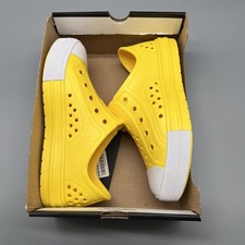 Converse Chuck Taylor All Star Play Lite CX Slip Kids Sz 3  Slip-On Yellow