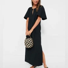 NWT Pomander Place x Tuckernuck Finley Ruffle Sleeve Maxi Dress Size XL