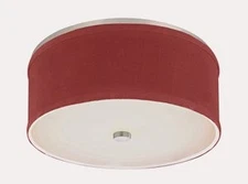 Dolan Lighting - Fabbricato - 14.5 Inch Drum Ceiling Trim-Satin Nickel