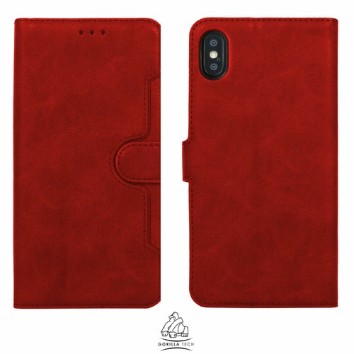 Leather Card Wallet Kickstand Case For iPhone 14 Pro Max, 14, 14, 13, S23 Series - Picture 26 of 38