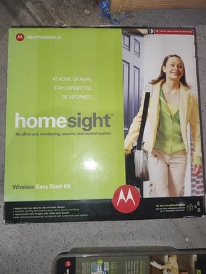 Motorola Homesight Wireless Security Easy Start New in Package
