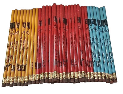Lot of 45 Vintage Dentist For Being a Good Patient Reward Prize Pencil w/Animals