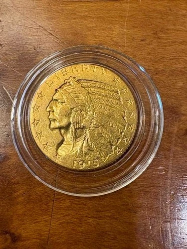 1915 Indian Half Eagle — photo from the most recent tracked eBay sale