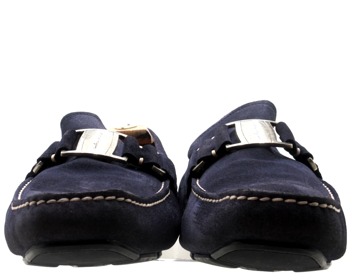 Salvatore Ferragamo  “Parigi”  Bit Loafers. size. 10.5 eu. 11.5 us Parigi Eco Suede Driver – M. Dumas and Sons main image 2