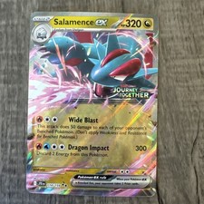 Holofoil - Salamence ex - 114/159 (Journey Together Stamped)