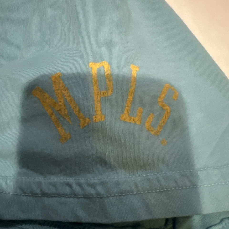 Minneapolis Lakers Basketball Retro Sport Reebok Shirt Large MPLS Old School New - Image 4 of 4