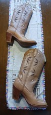 Vintage Womens ACME Dingo Brown Sz 5.5 Style 7462 Leather Western Cowboy Boots