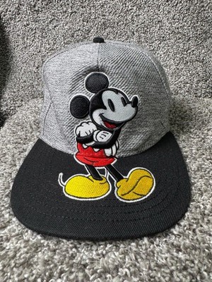 Disney Hat Cap Strapback One Size Multicolor Adjustable Mickey Mouse 