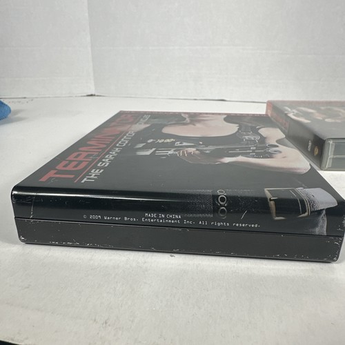 Terminator: The Sarah Connor Chronicles Season 2 DVD Steelbook Metal Slipcase - Foto 4 di 12