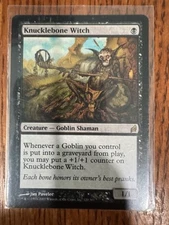 MTG Knucklebone Witch Lorwyn 120/301 Regular Rare