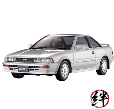 Hasegawa 1/24 Historic Car Toyota Corolla Levin AE92 GT APEX Plastikmodell HC36