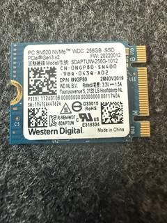 Fast Western Digital PC SN520 SDAPMUW 256G 1101 M.2 NVMe 2242 256GB SSD Laptop