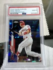 2020 Topps Chrome Mike Trout #1 Sapphire Edition Angels
