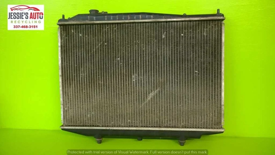 00 01 02 NISSAN FRONTIER XE 2.4L AT RADIATOR OEM 2118-114 Foto 2 de 2