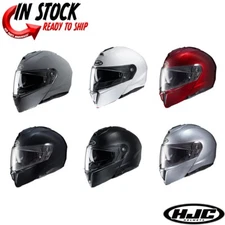 2023 HCJ i90 SOLID & SEMI-FLAT MODULAR HELMET - PICK SIZE & COLOR