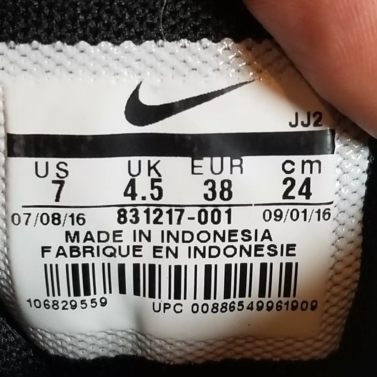 Nike Women s Flex Trainer 6 831217 001 Black Running Shoes