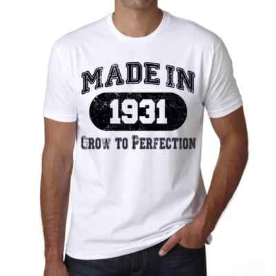 ULTRABASIC Herren T-Shirt Perfektion wachsen Made 1931 Grow to