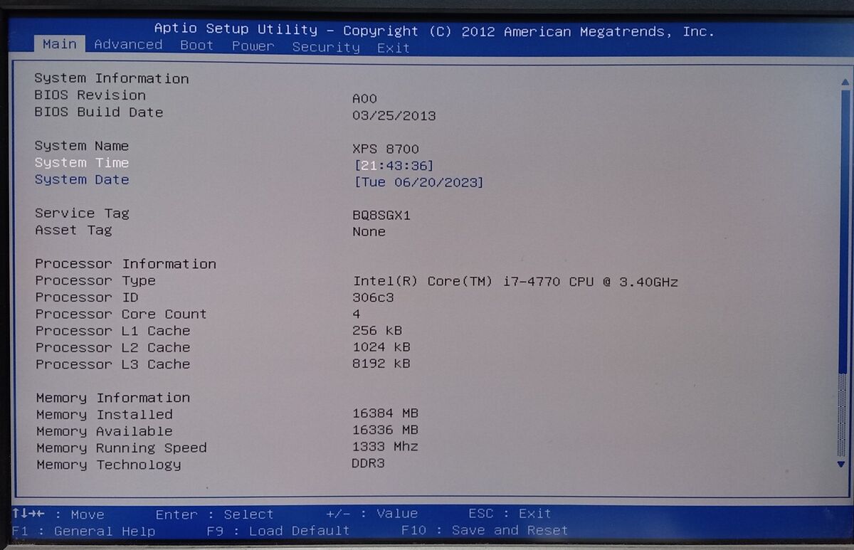 Dell XPS 8700 MT Intel Core i7-4770 3.40GHz 16GB 240GB SSD Dell XPS 8700 MT Intel Core i7-4770 3.40GHz 16GB 240GB SSD