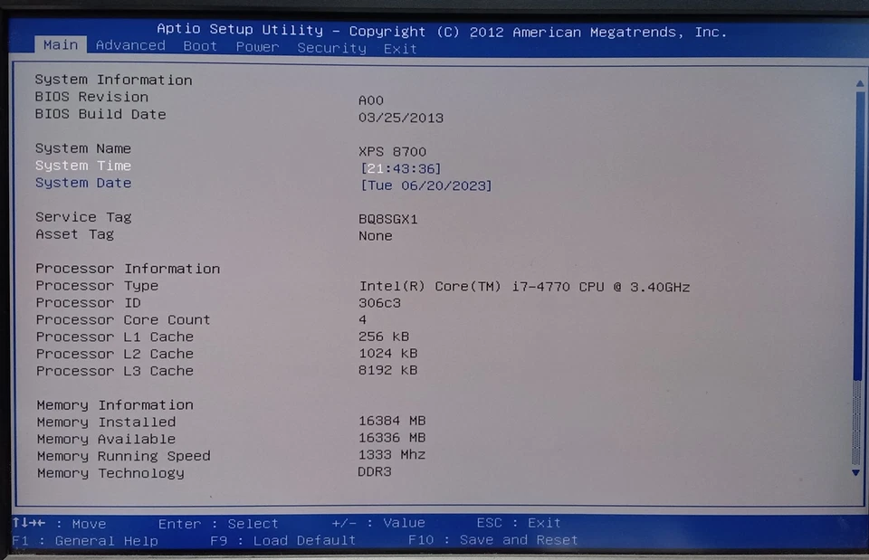 Dell XPS 8700 MT Intel Core i7-4770 3.40GHz 16GB 240GB SSD NO/OS PC Desktop - Image 2 of 4