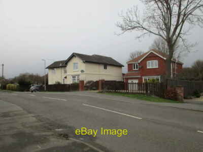Photo 6x4 Site of Holton Village Halt Holton le Clay The slight rise in t c2018