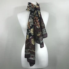 VINTAGE | Floral Rectangular Scarf