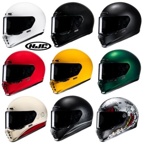 HJC V10 Full Face Street Motorcycle Riding Helmet - Pick Size & Color - Afbeelding 1 van 22