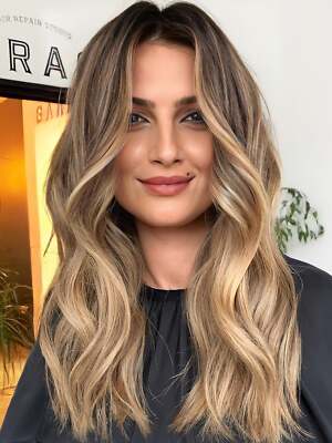 Goldblonde Body Wave Perücken 100% Echthaar für Frauen 13x4 Lace Front Perücken