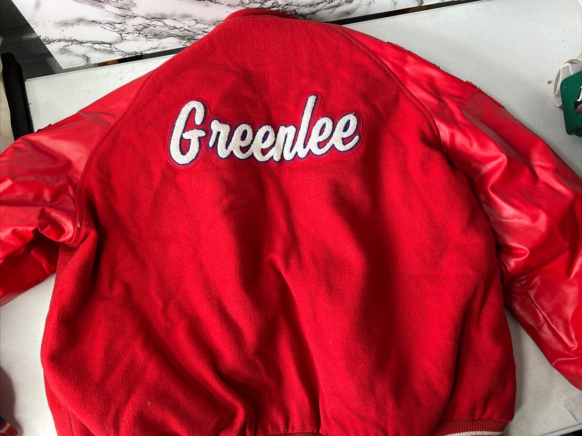 A42 【Dilly LETTER JACKETS】スタジャン【2XL】 Dilly Jacket Letter A Eagles Logo Button Up 2019 Class Size
